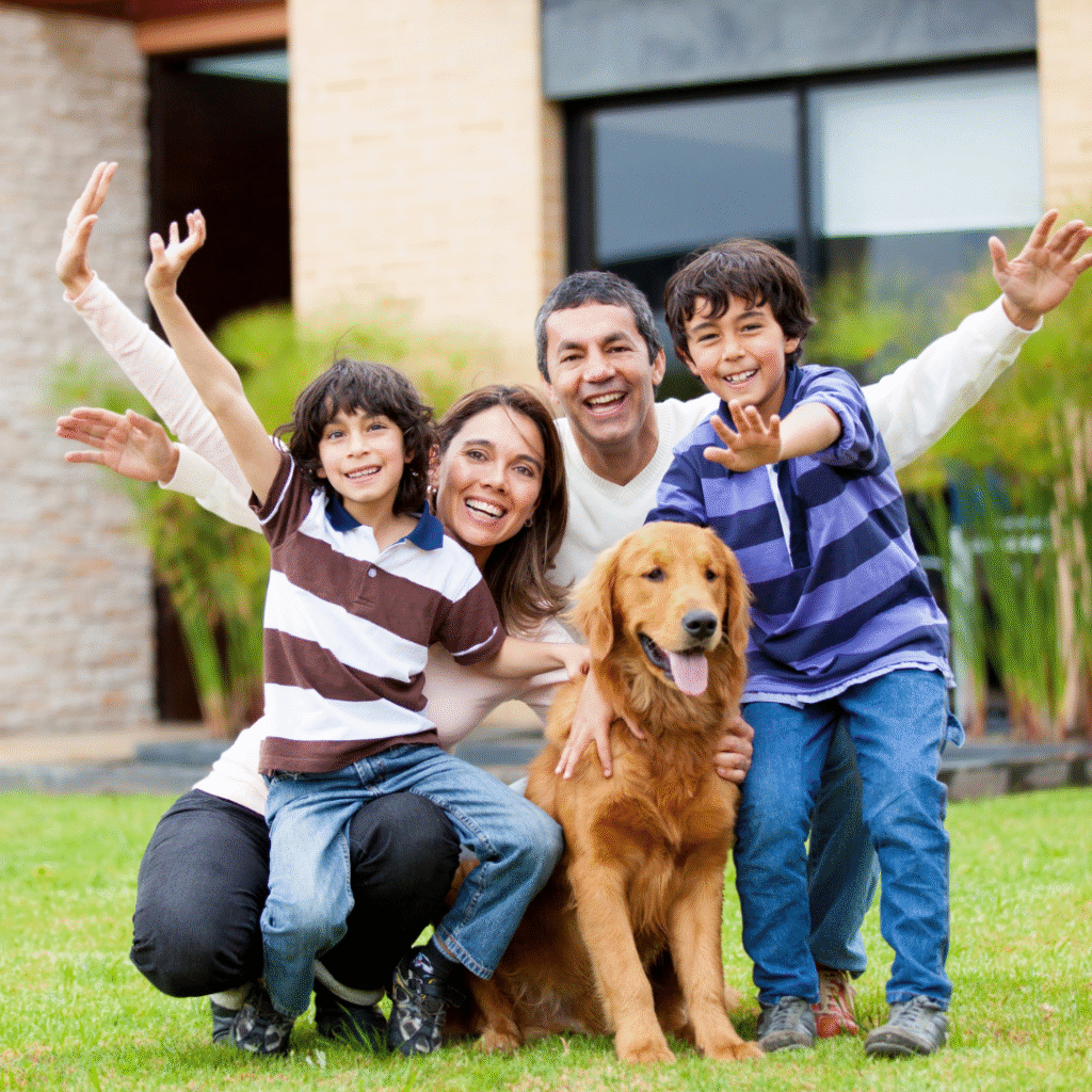 familia do cartão da familia