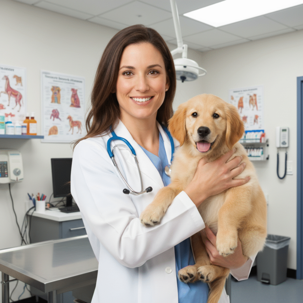 veterinaria cartão da familia